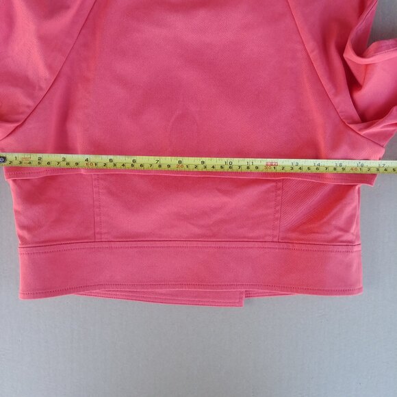 Ports International orange cotton cropped double breasted jacket size 6 - Picture 6 of 14